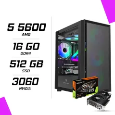 PC Gamer AMD Ryzen 5 5600 RTX 3060 12G