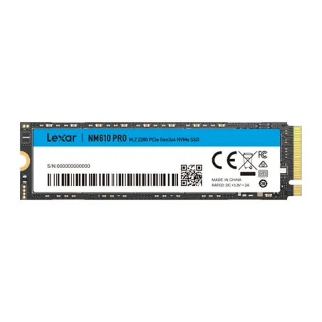 LEXAR NM610 PRO 500GB SSD NVME M.2 PCIe Gen3x4